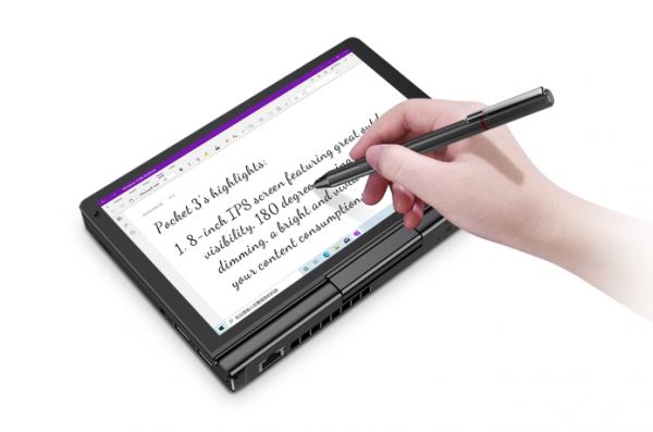 GPD Pocket 3 — 8-дюймовый мини-ноутбук с конвертируемым дисплеем