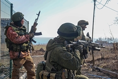 В Минобороны сообщили об уничтожении базы с иностранными наемниками на Украине