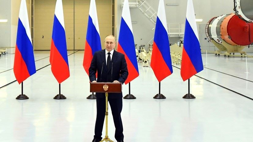 Путин заявил о сохранении Россией лидерства в космической сфере