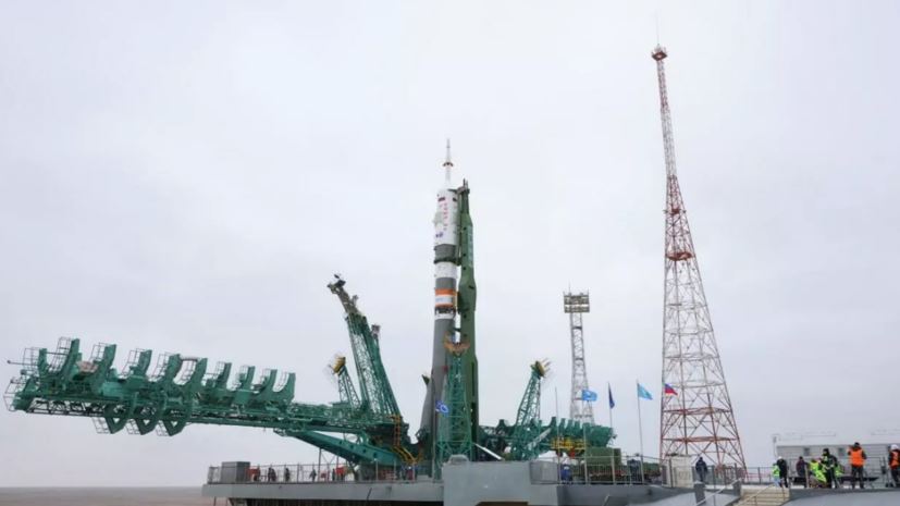 Ракета «Союз-2.1а» с кораблём «Союз МС-21» стартовала с космодрома Байконур