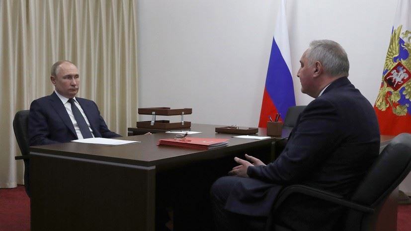 Рогозин обсудил с Путиным создание боевых ракетных комплексов и баллистических ракет